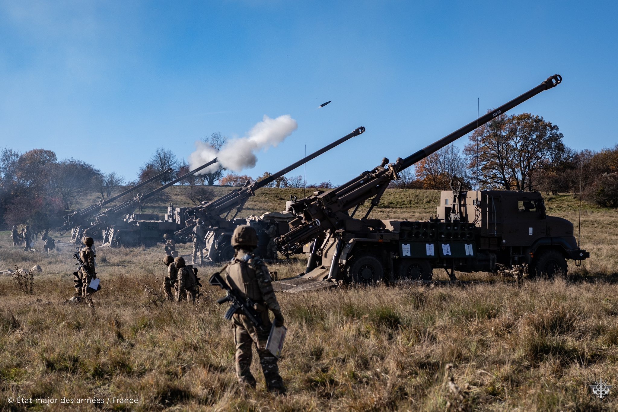 「達契亞之秋」聯演，驗證北約快速支援東翼的能量。（取自法軍參謀本部「X」）