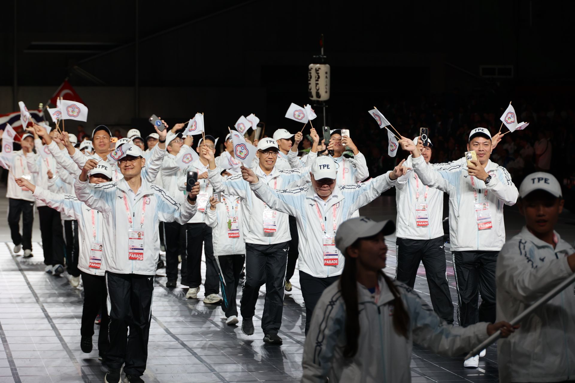 中華代表團依字母T排序第73位進場。（運動部提供）