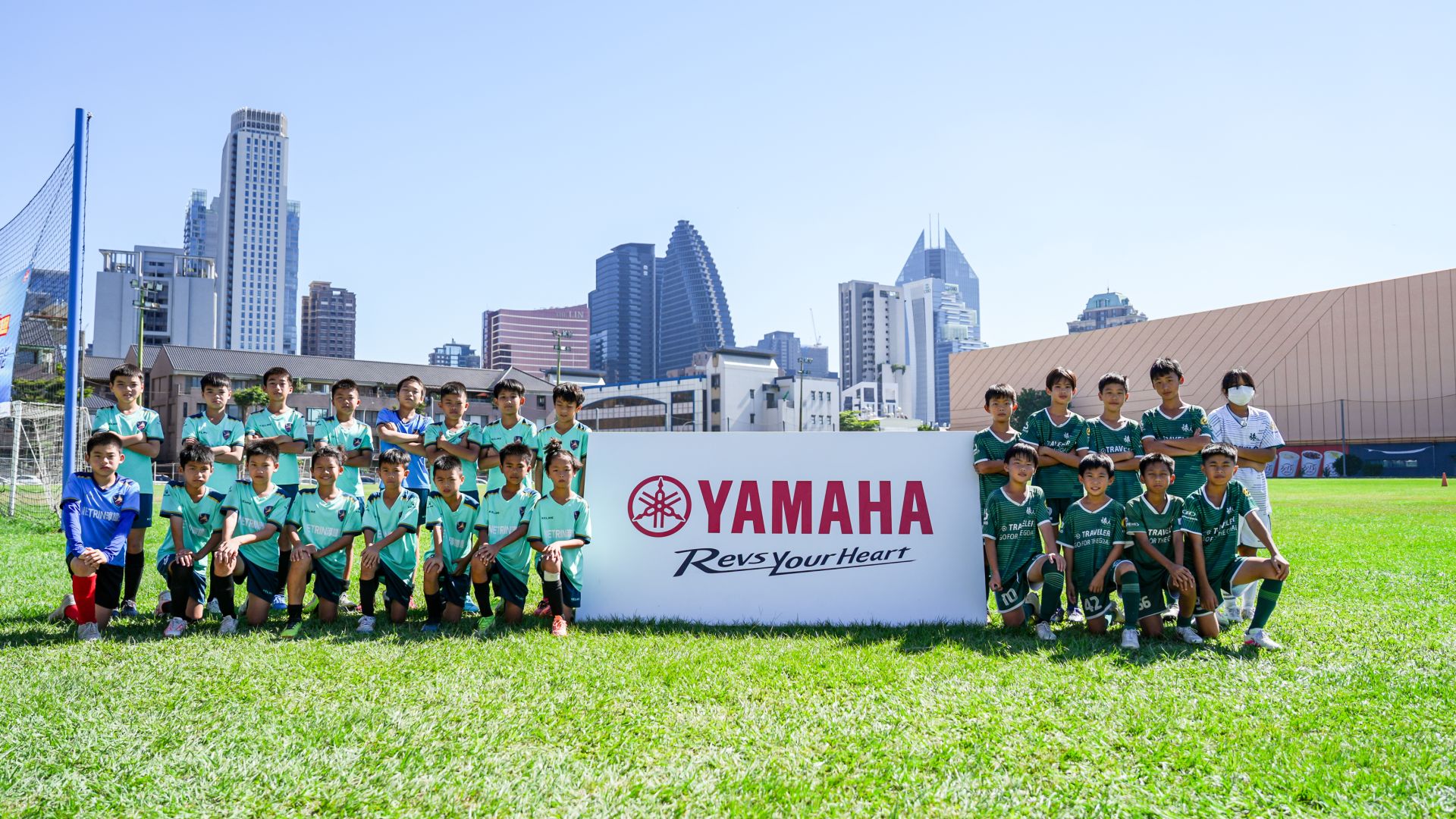 協和國小（左）、旅人U12（右）都晉級全國賽，兩隊也都有全國賽經驗。（臺灣山葉機車提供）