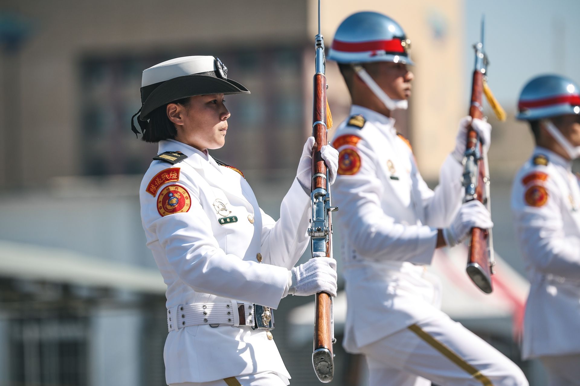 海軍官校鼓號樂隊、海軍陸戰隊樂儀隊及莒拳隊等單位，將帶來精采的動態展演。（本報資料照片）