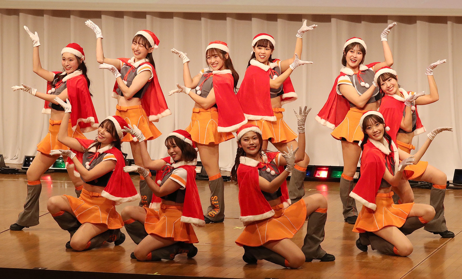 GIANTS VENUS來臺伴粉絲提前過聖誕節。（聯合數位文創提供）