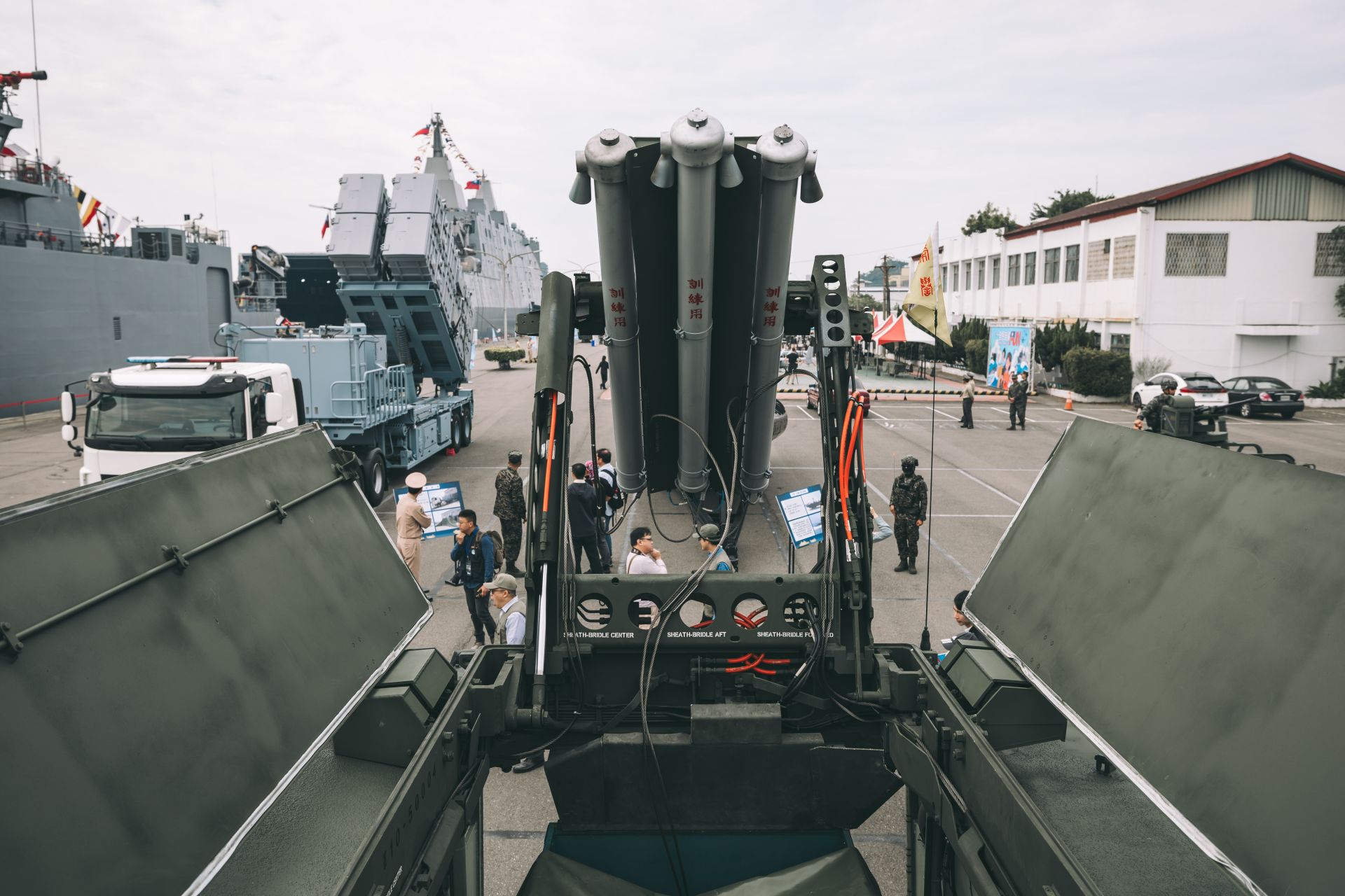 MK154 Mod1掃雷套件，屬模組化設計。（記者陳彥陵攝）