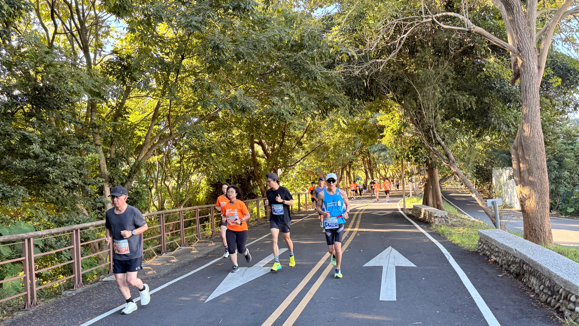 賽道途經后豐鐵馬道等地-以最舒服的速度穿梭山林綠廊。（主辦單位提供）