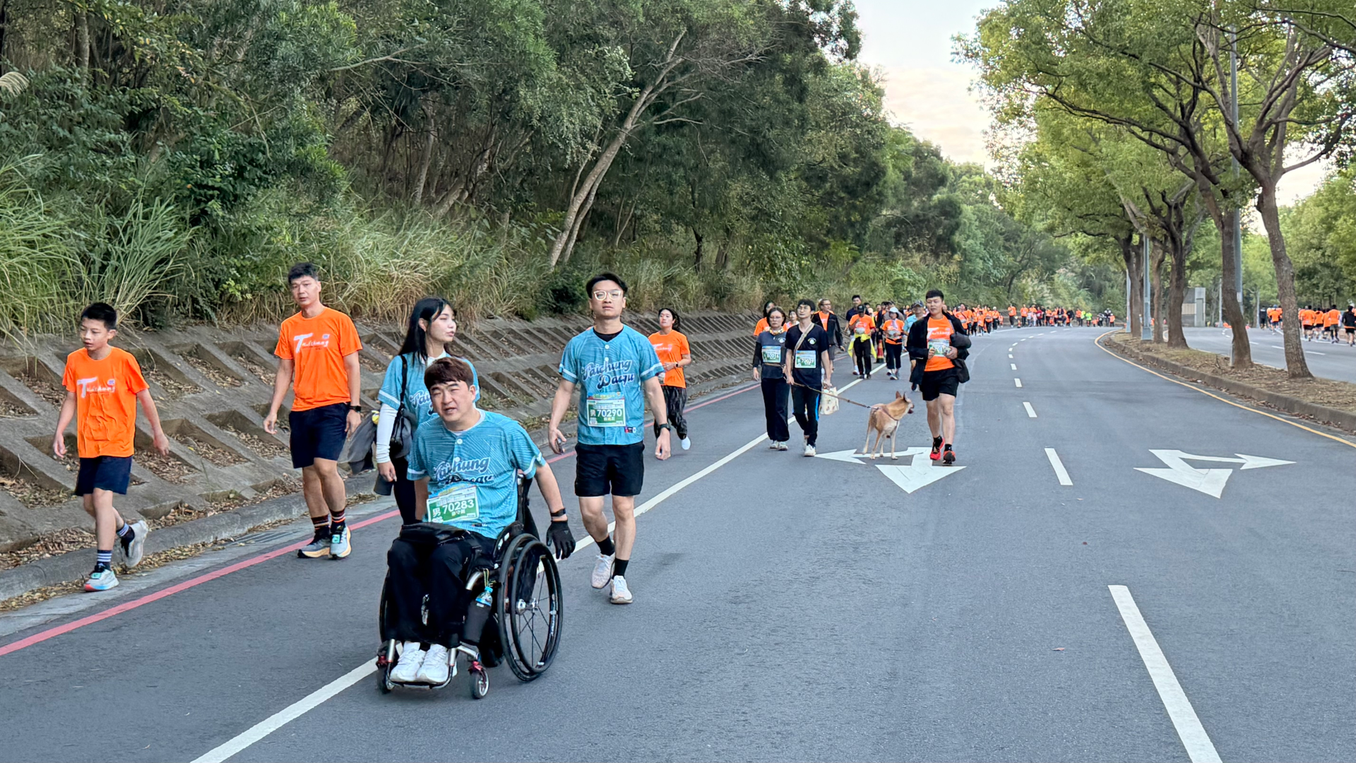 來自韓國的帕運桌球選手也一起共襄盛舉-讓活動更添運動平權意義。（主辦單位提供）