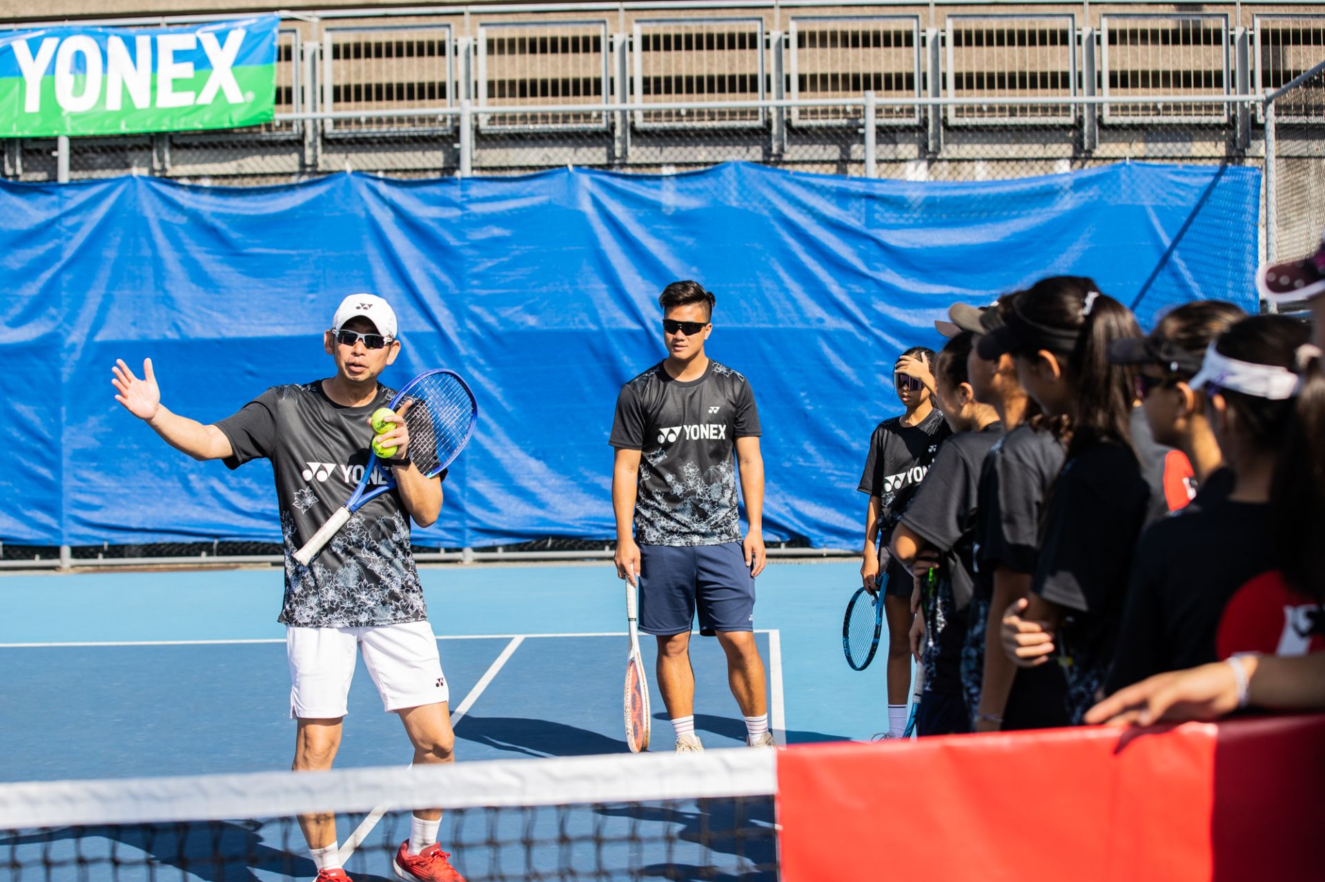 中山芳德教練提醒課程重點。（海碩整合行銷提供）