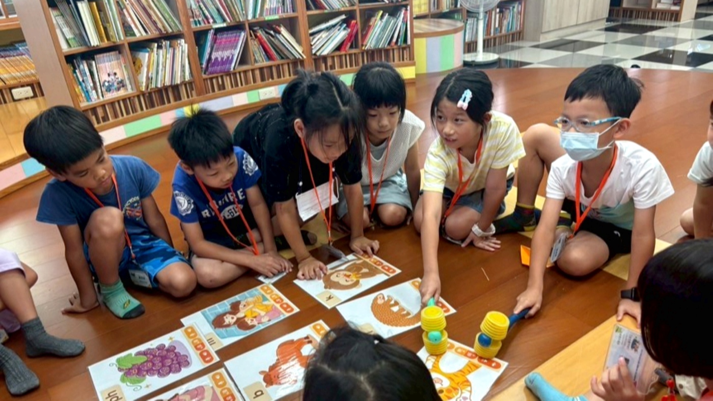 新北市中正國小教學團隊以沉浸式教學為起點，設計相關教學活動，落實校內扎根。（教育部提供）