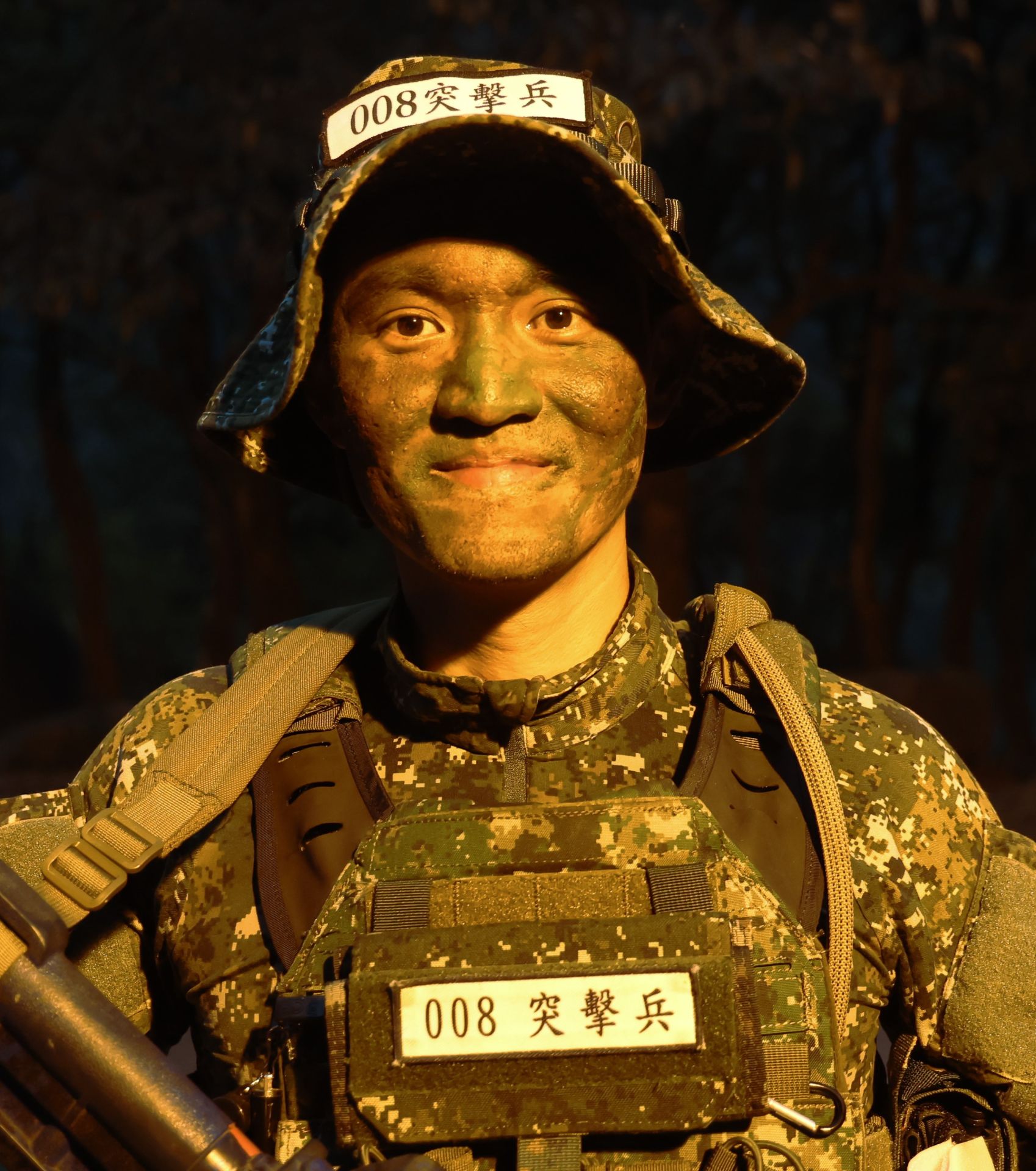 學員全立光士官長。