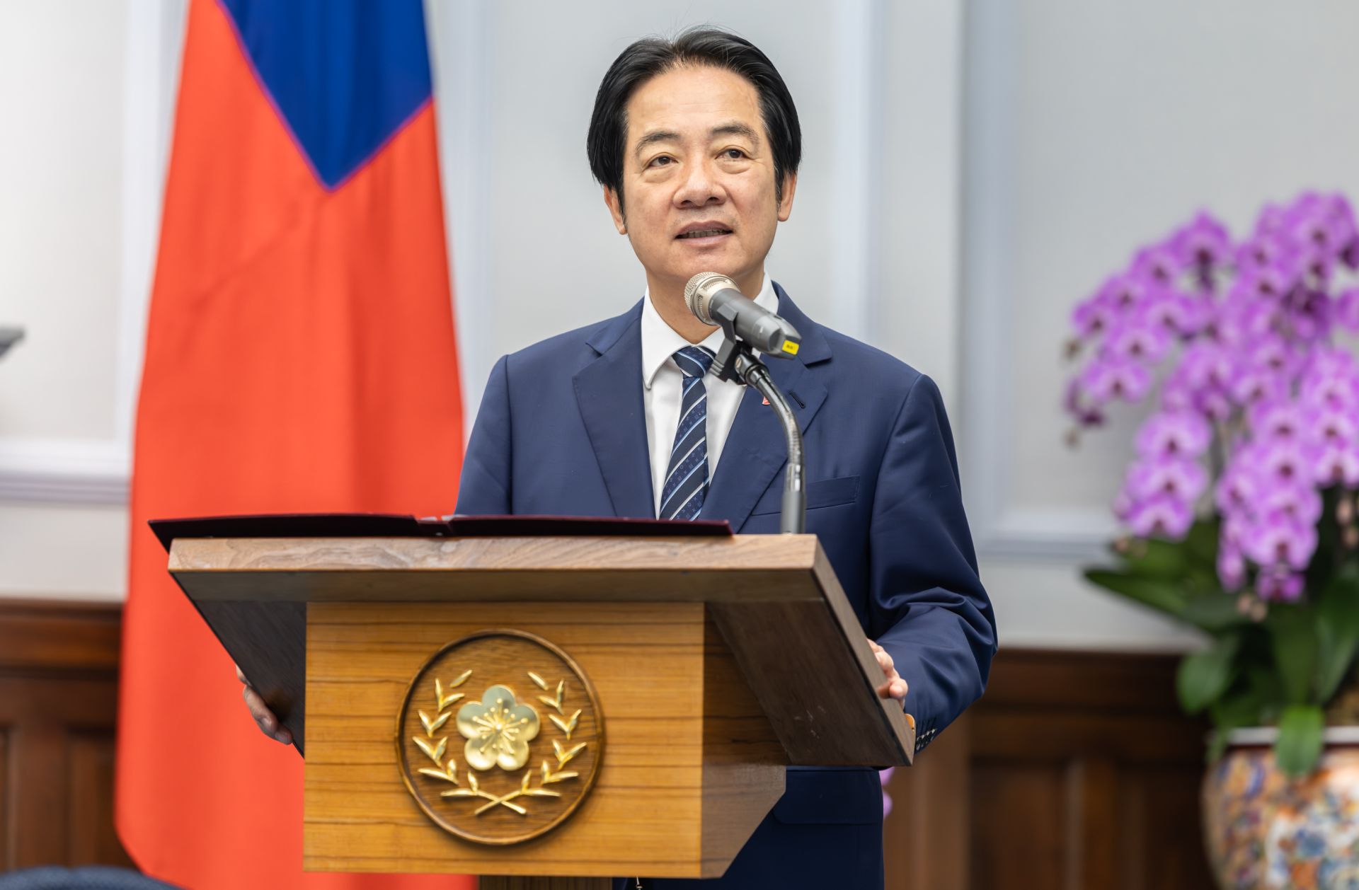 賴總統期盼兩國繼續努力，讓史瓦帝尼成為臺灣連結非洲市場的重要基地，開創更多合作機會，促進彼此及全球進步繁榮。（總統府提供）