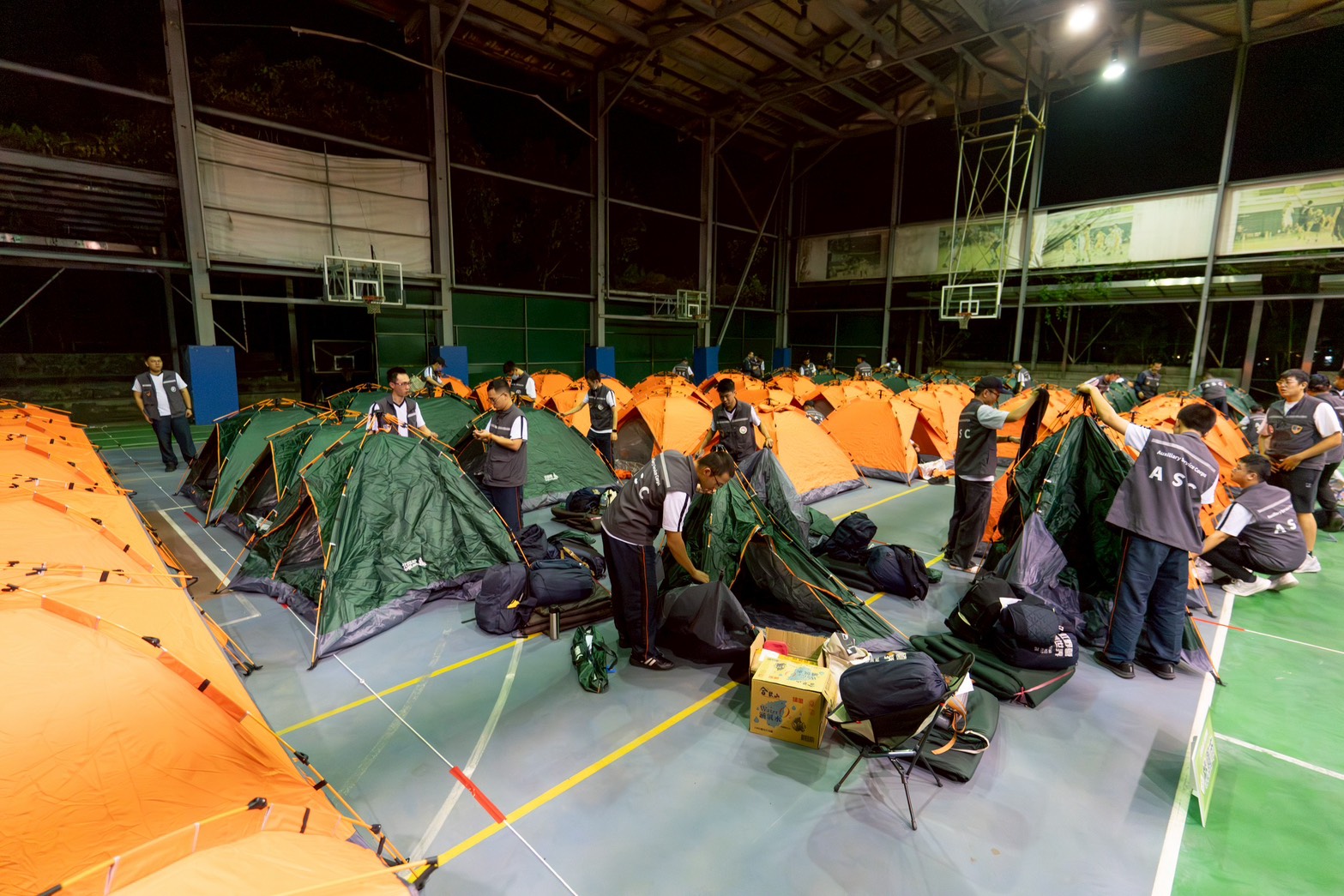 114年替代役驗證型戶外訓練活動共20縣市及替代役訓練與管理中心、276名替代役男參加。（內政部提供）