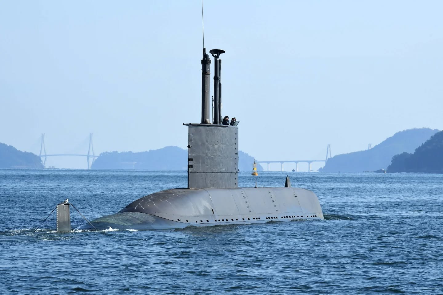 南韓政府計畫將「張保皋號」潛艦無償轉讓給波蘭。（取自南韓海軍臉書）