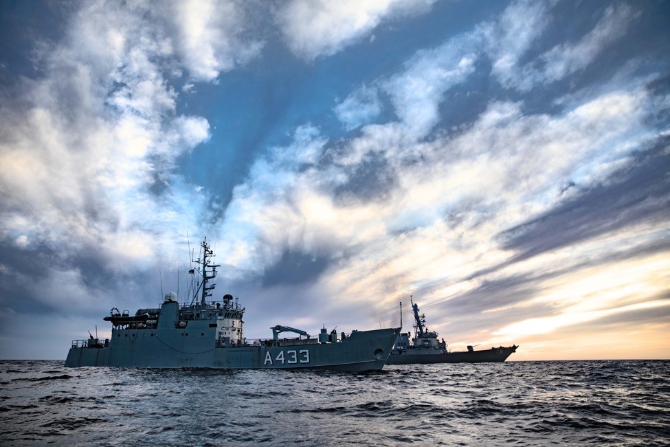  第6艦隊在保護美國在歐洲及其盟邦安全、維護國際秩序和應對地區安全挑戰發揮重要作用，面對多變局勢挑戰，隨時保持待命及戰備狀態，向潛在敵方傳達嚇阻訊號，強化區域安全與穩定。（取自美國第6艦隊flickr）