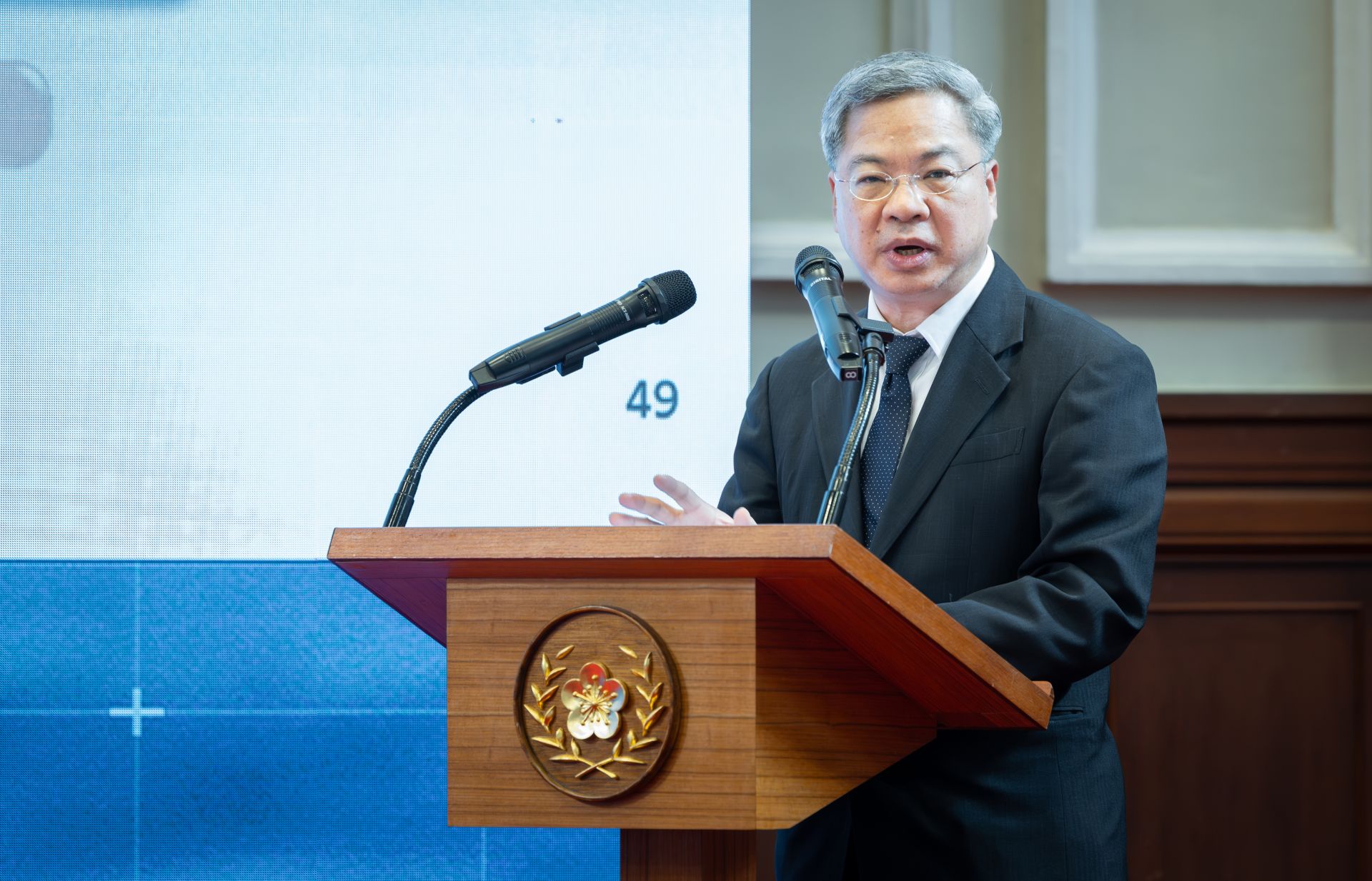  經濟部長龔明鑫指出，國防產業已成為臺灣產業升級的重要引擎，不僅攸關國家安全，更帶動關鍵技術、供應鏈與國際合作商機。（總統府提供）