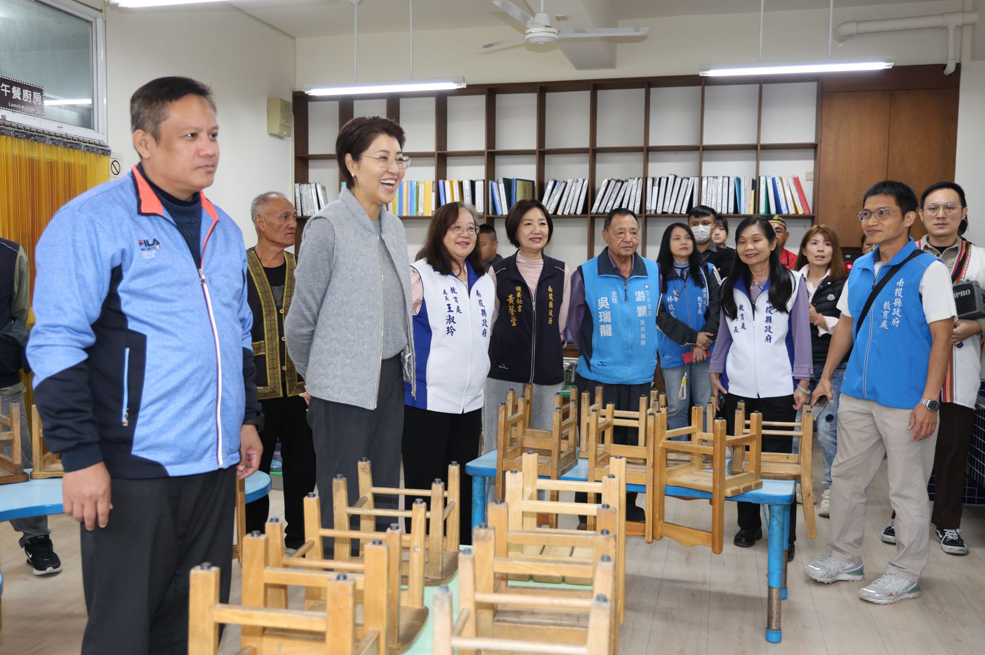 南投縣信義鄉潭南國小附設幼兒園今日舉行修繕整建啟動典禮，縣長許淑華親自出席。（南投縣政府提供）
