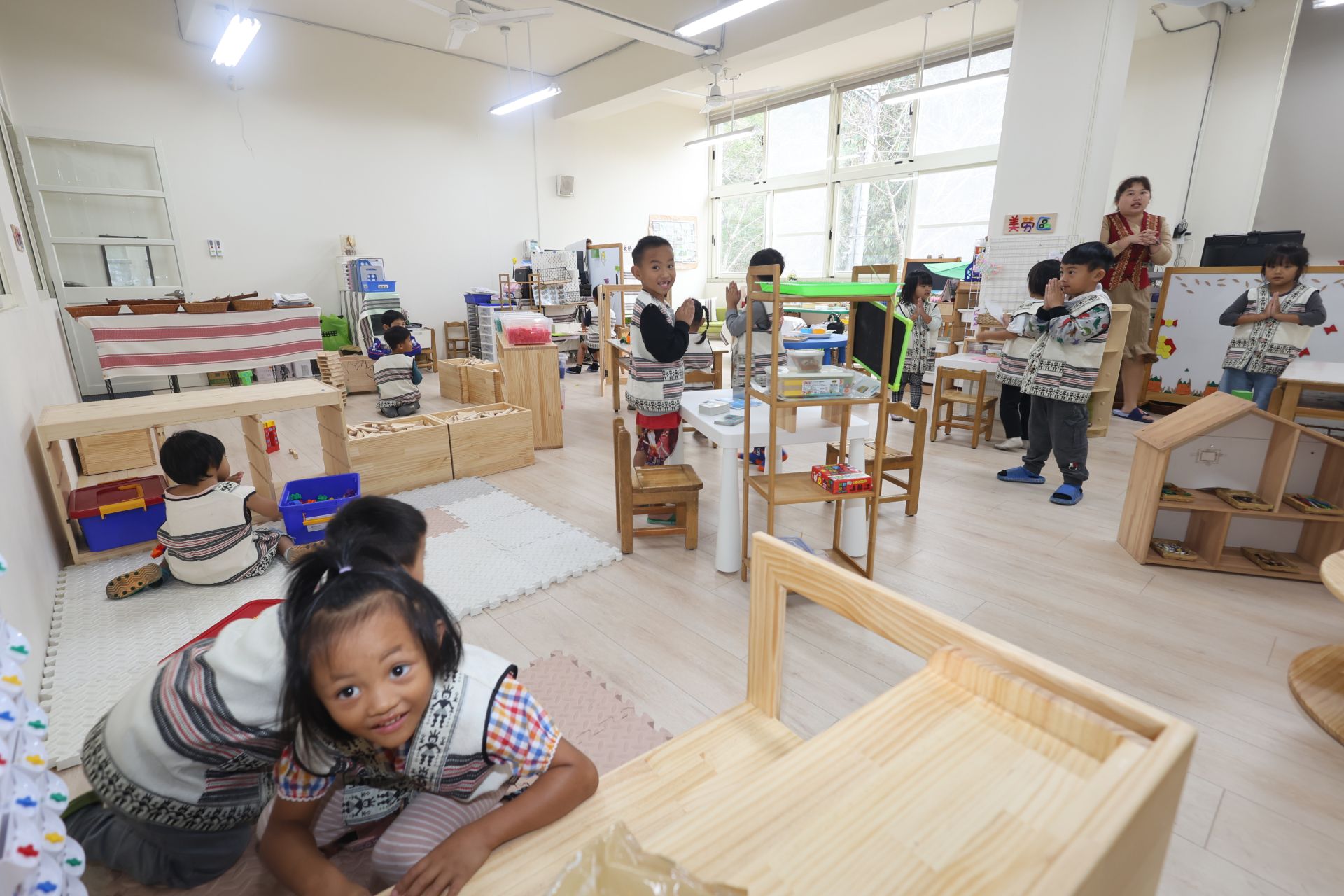 南投縣信義鄉潭南國小附設幼兒園今日舉行修繕整建啟動典禮，縣長許淑華親自出席。（南投縣政府提供）