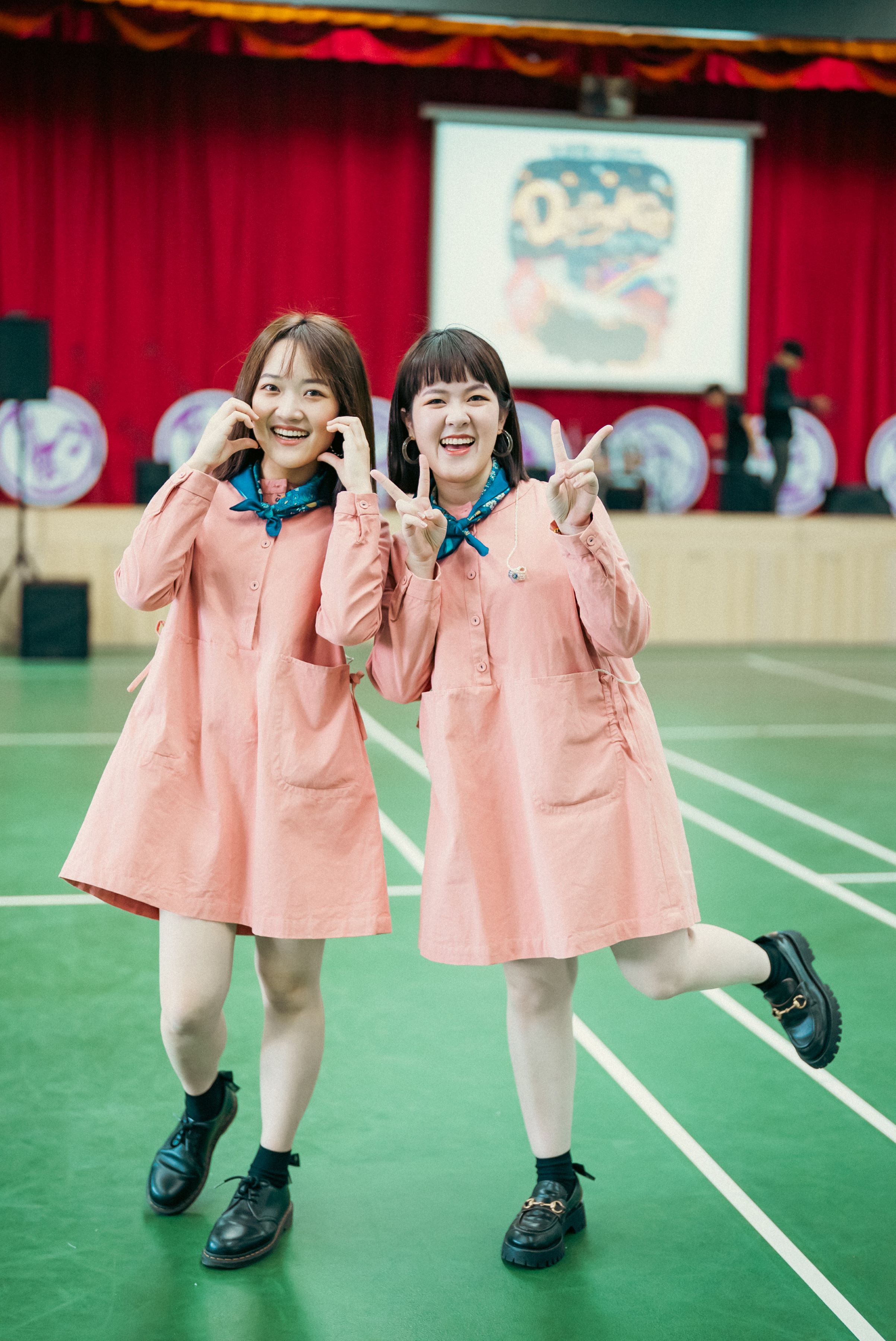 彤溫岑二重唱參與多次客流感活動。（客委會提供）