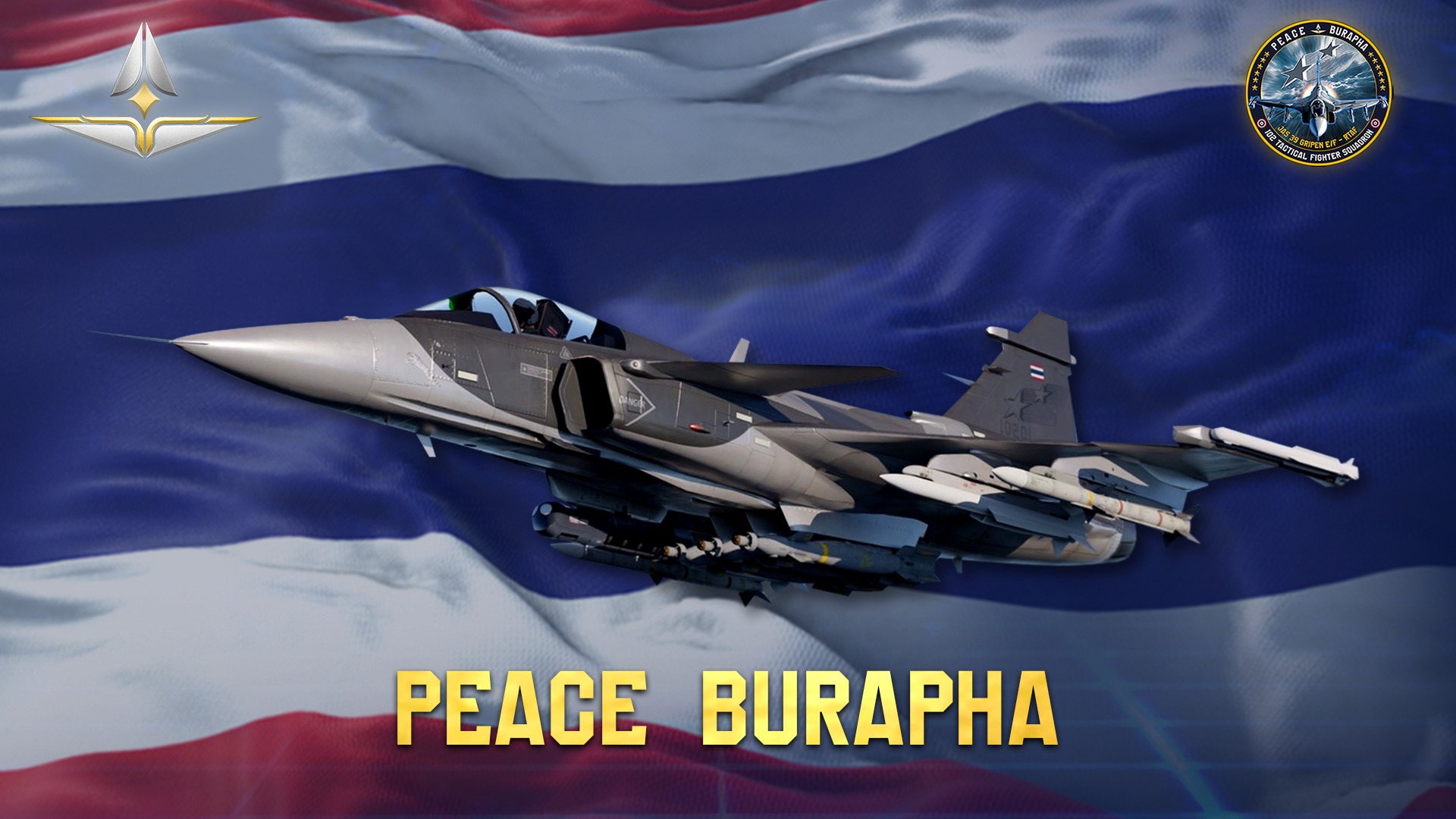 泰國空軍「和平東方」計畫，規劃10年內分批採購12架JAS-39E/F戰機。（取自皇家泰國空軍臉書）