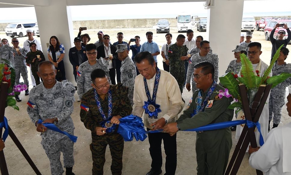  菲國新基地啟用後，將承擔監控關鍵海域的任務，並維護當地安全。（取自北呂宋指揮部臉書）