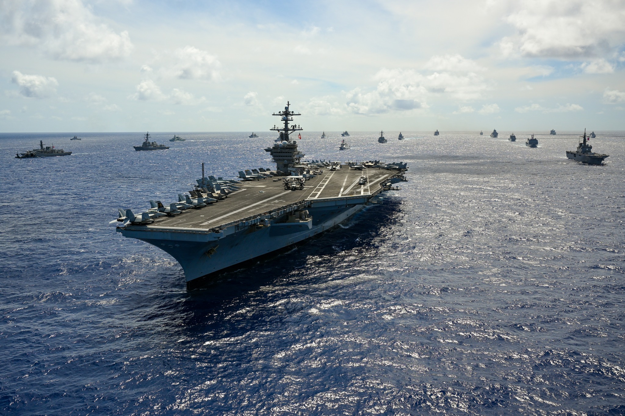 第3艦隊的職責範圍涵蓋東太平洋和北太平洋約5000萬平方英里的區域，包括白令海、阿拉斯加、阿留申群島和北極部分地區。（取自美國海軍第3艦隊FB官網）