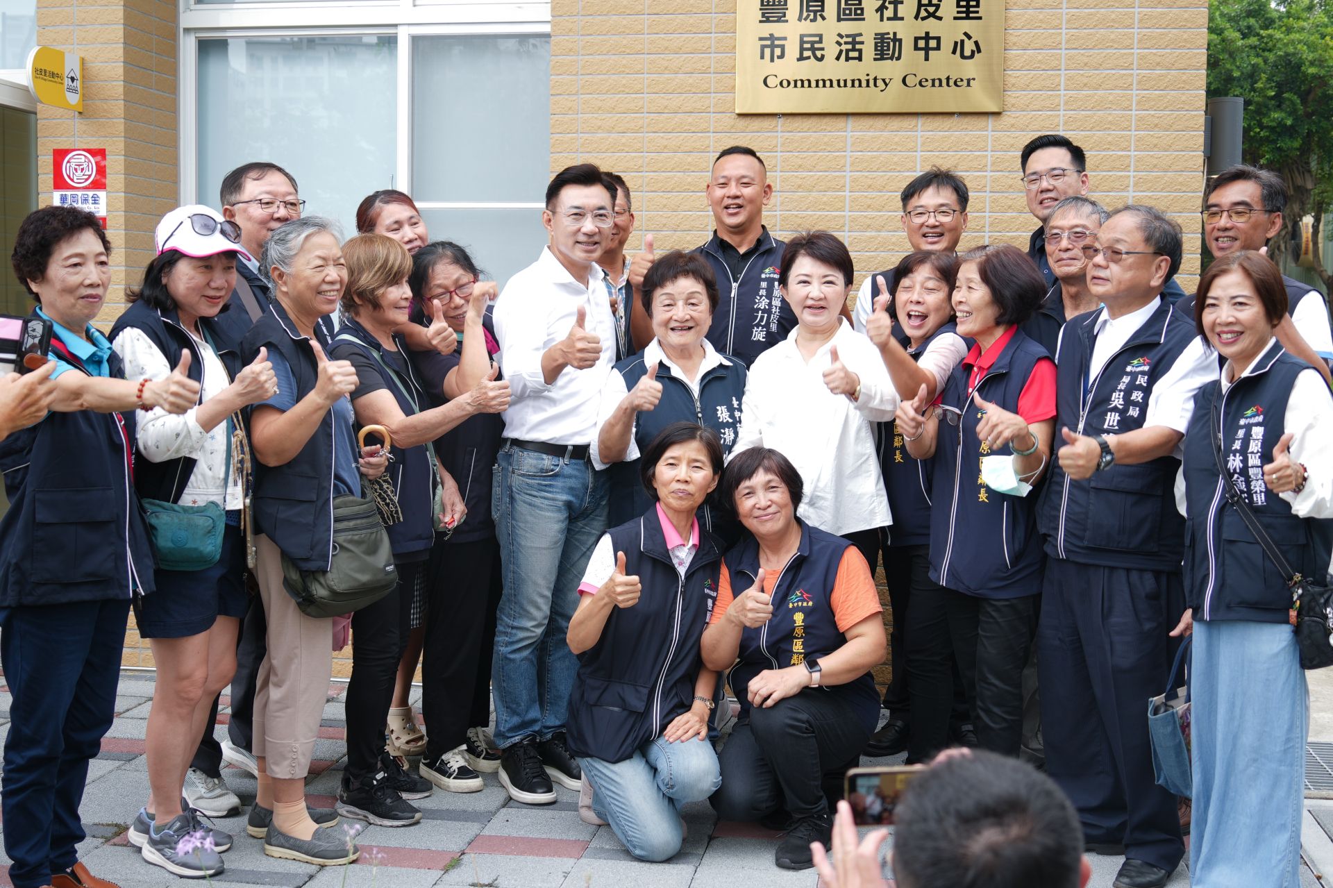 在地期待14年，「豐原國民暨兒童運動中心」啟用。（記者張秉淞攝）