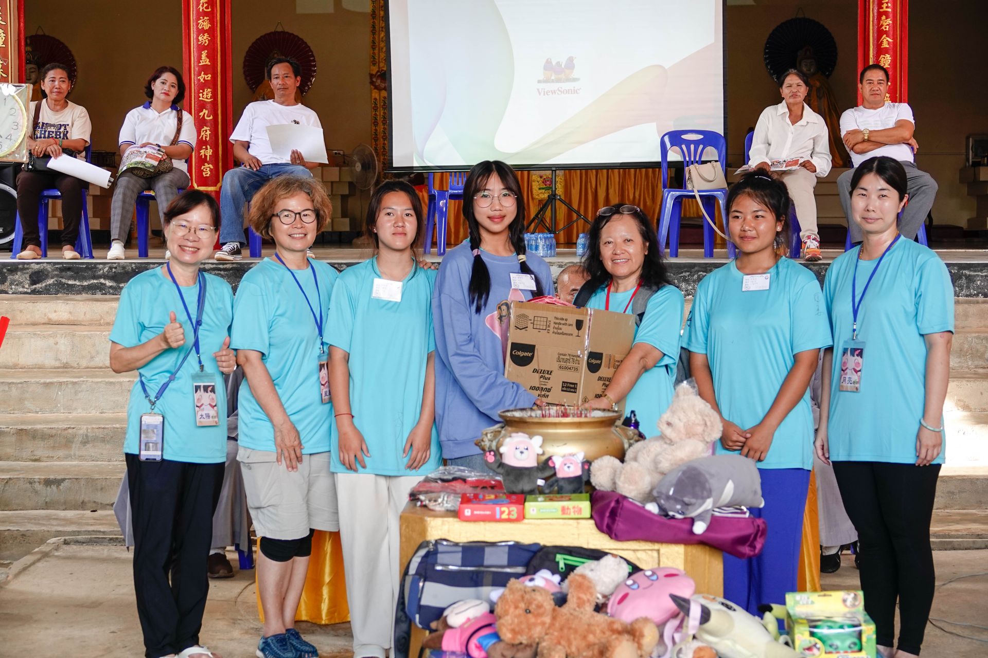 結營頒獎儀式，學童收穫滿滿。（修平科大提供）