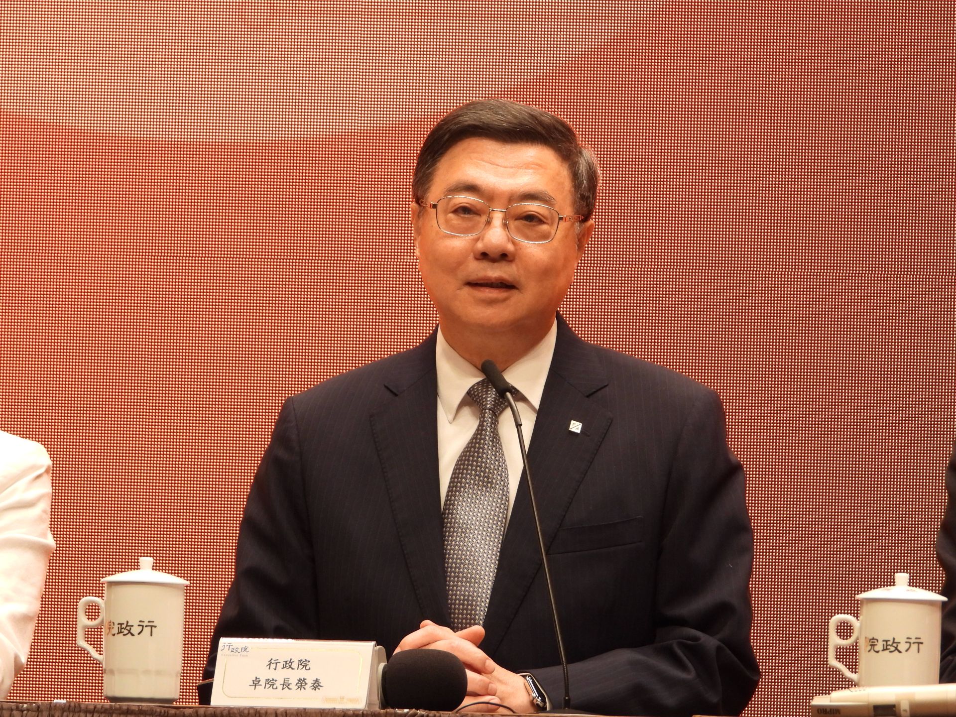 卓揆邀地方共商《財劃法》修正錯誤的解方，多數縣市認同地方自治應辦事項應回歸地方，並全盤檢討《財劃法》。（記者吳典叡攝）