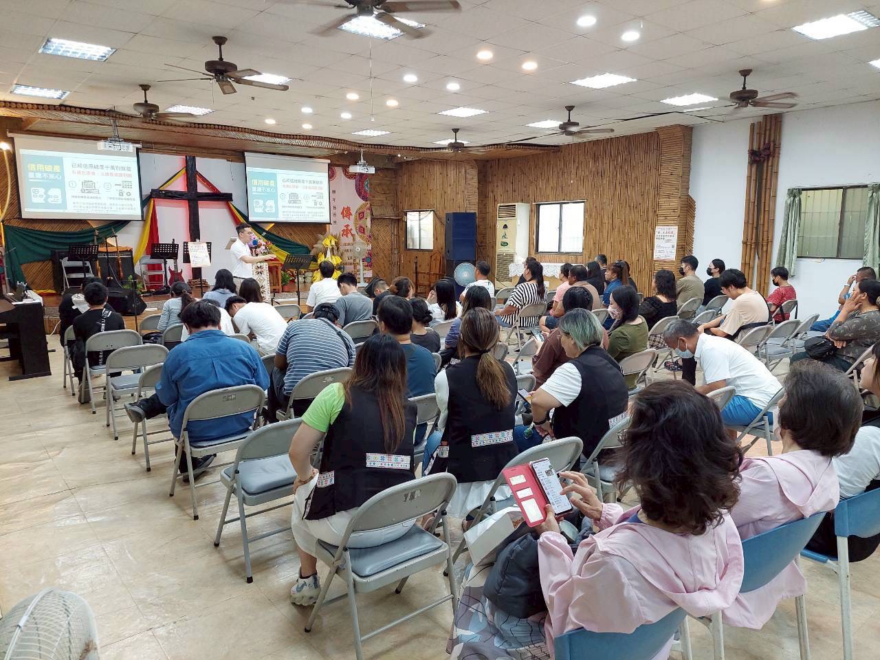 「原」來理財好簡單！中市府原民會金融講座防詐、創業雙重加值。（中市原民會提供）
