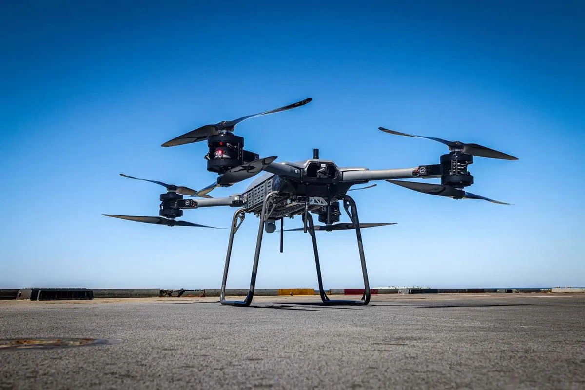 T-150無人機已充分驗證，有望增強後勤支援彈性和效能。（取自英國皇家海軍網站）