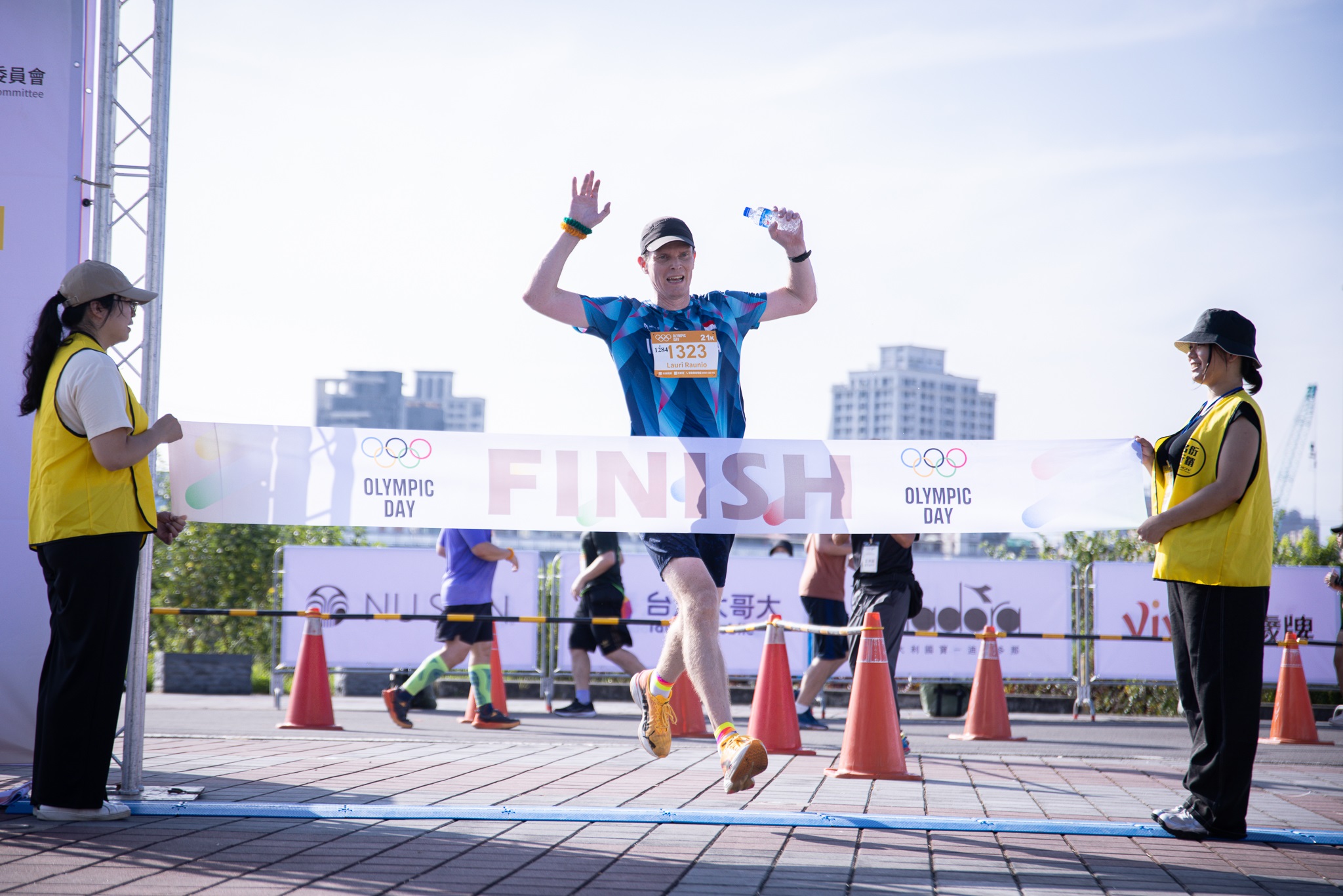 半馬冠軍是來自芬蘭的Lauri Raunio。（中華奧會提供）