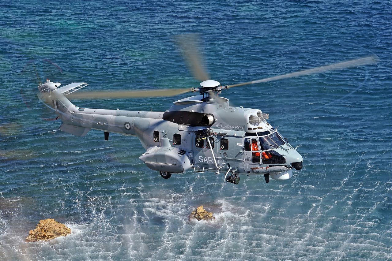   AS-332超級美洲獅直升機是一款優異的中型運輸直升機，適合於海上進行搜救任務。（取自Airbus Helicopter網站）