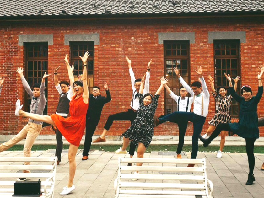 10月4日馬祖新村推出「眷戀起舞」復古主題舞會。（桃園市文化局提供）