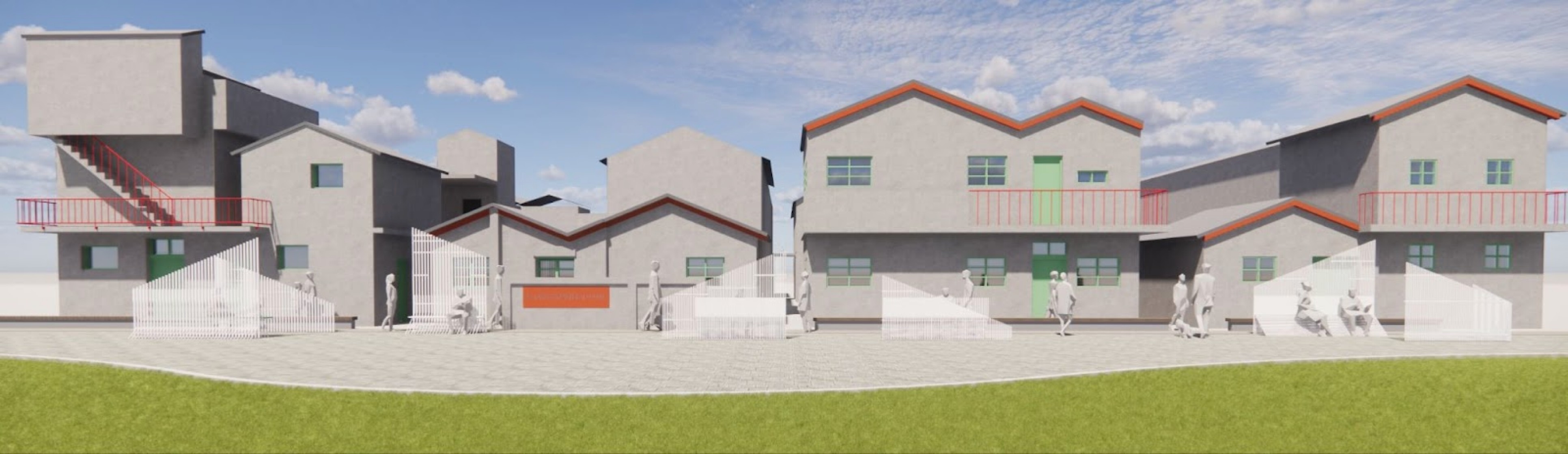 2025台灣設計展將在彰化舉行，中興莊眷村文化園區「人人百貨 NEXT-GEN Store」今日舉行祈福儀式，縣長王惠美親自到場，為展覽順利開展祈福。（縣政府提供）