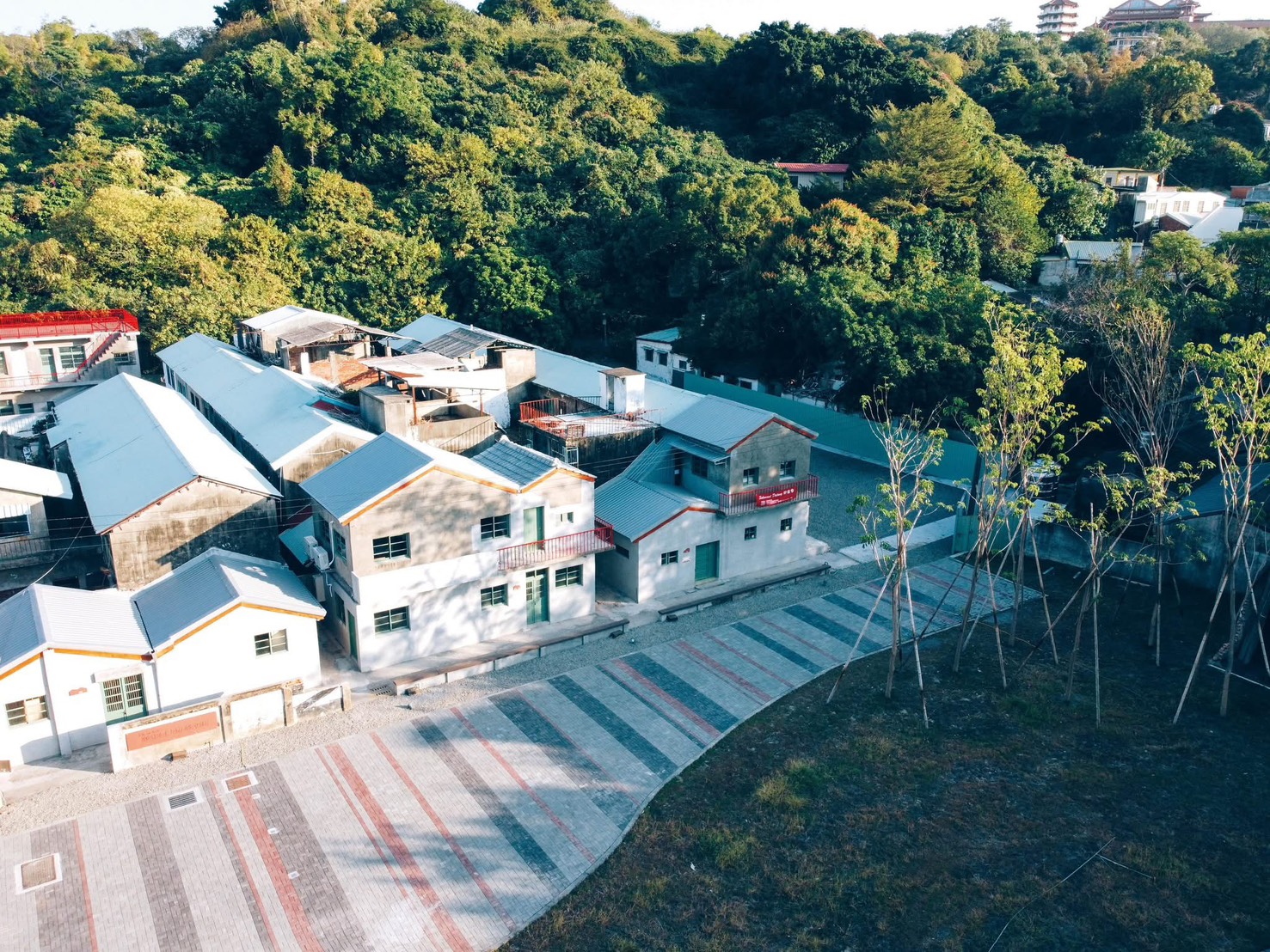 2025台灣設計展將在彰化舉行，中興莊眷村文化園區「人人百貨 NEXT-GEN Store」今日舉行祈福儀式，縣長王惠美親自到場，為展覽順利開展祈福。（縣政府提供）