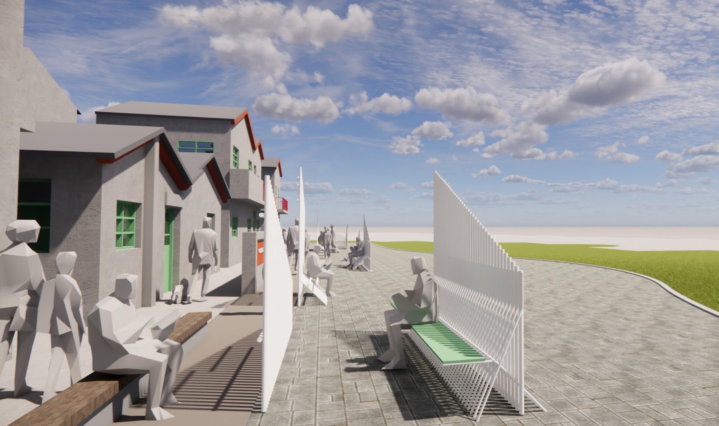 2025台灣設計展將在彰化舉行，中興莊眷村文化園區「人人百貨 NEXT-GEN Store」今日舉行祈福儀式，縣長王惠美親自到場，為展覽順利開展祈福。（縣政府提供）