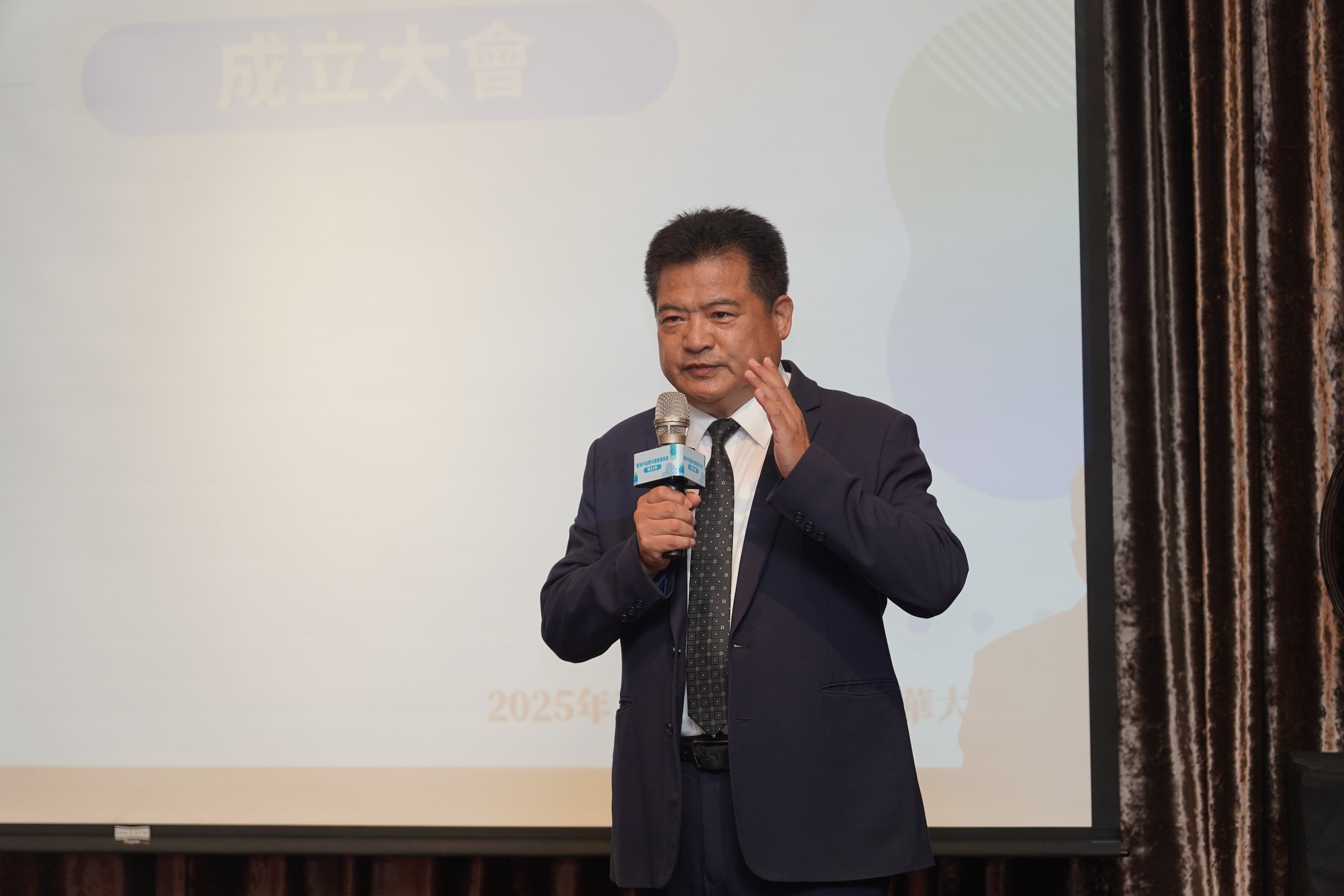 中區觀光圈聯盟協會首任理事長李吉田。（記者張益銘攝）