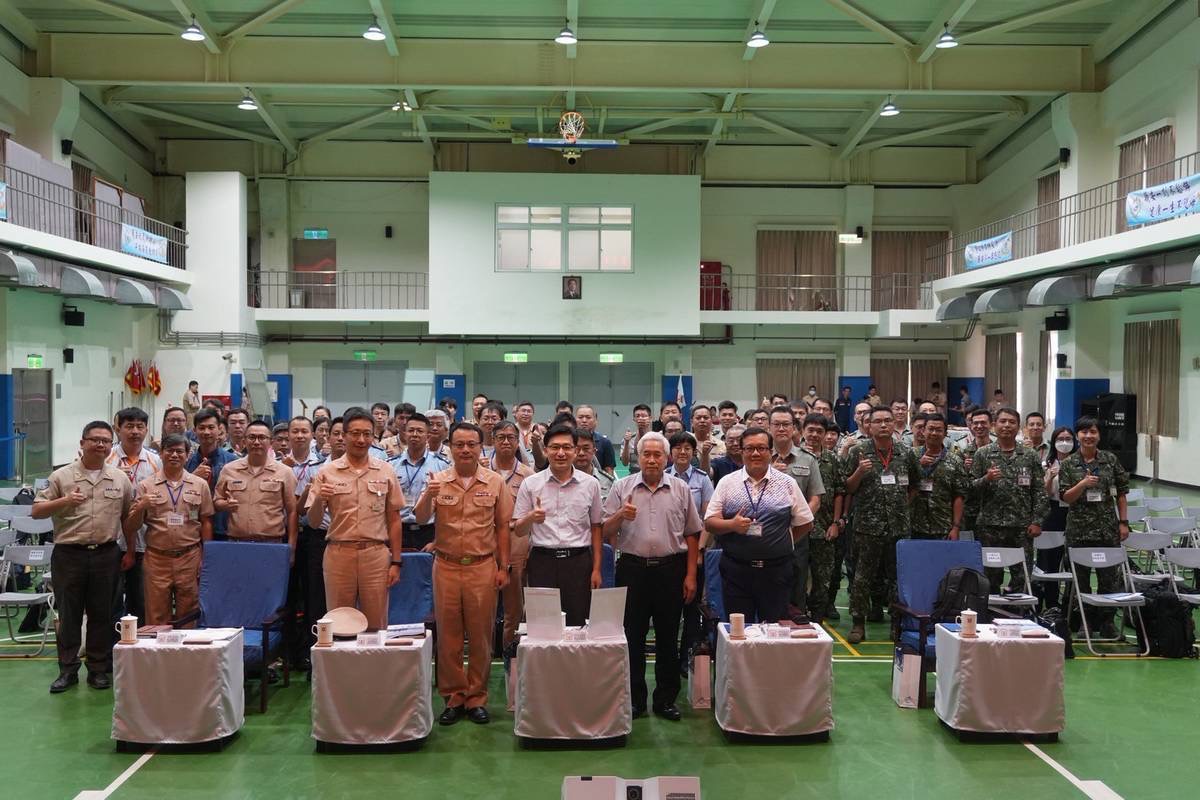 國防部114年國防事業單位職業安全衛生管理實務經驗成果分享暨研討會，強化專業知能。（國防部資源規劃司提供）