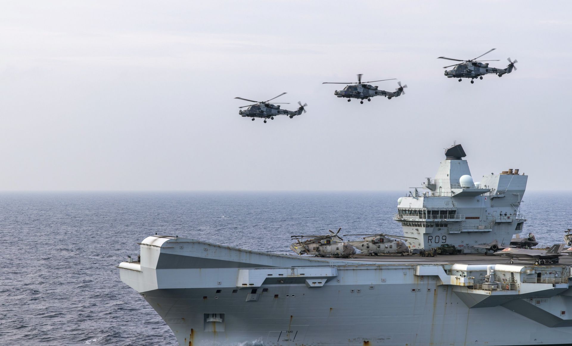  「海毒液」隨「威爾斯親王號」部署期間，取得IOC認證。（取自英國皇家海軍「X」帳號）