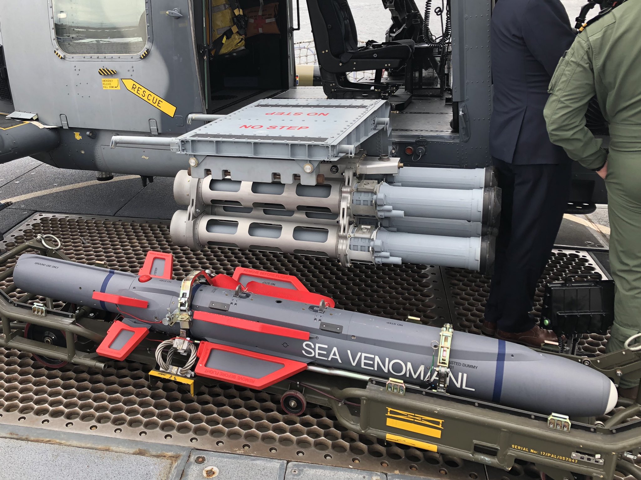  「海毒液」將與現役飛彈搭配，發揚多元火力選擇彈性。（取自MBDA公司「X」帳號）