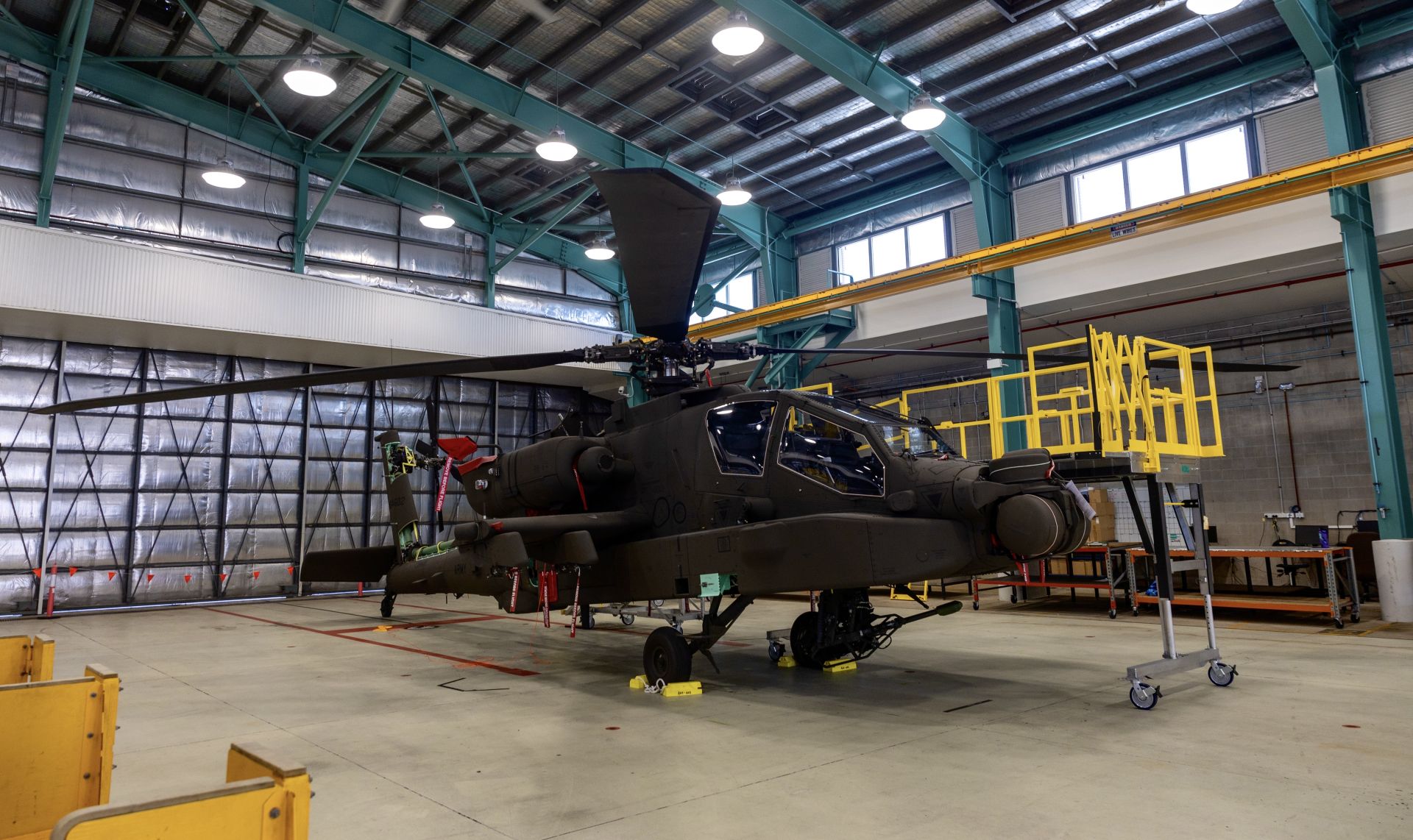  澳洲與波音將合作建立在地AH-64E後勤維保能量，以提升妥善率、降低成本。圖為湯斯維爾基地的相關設施。（取自澳洲國防部網站）