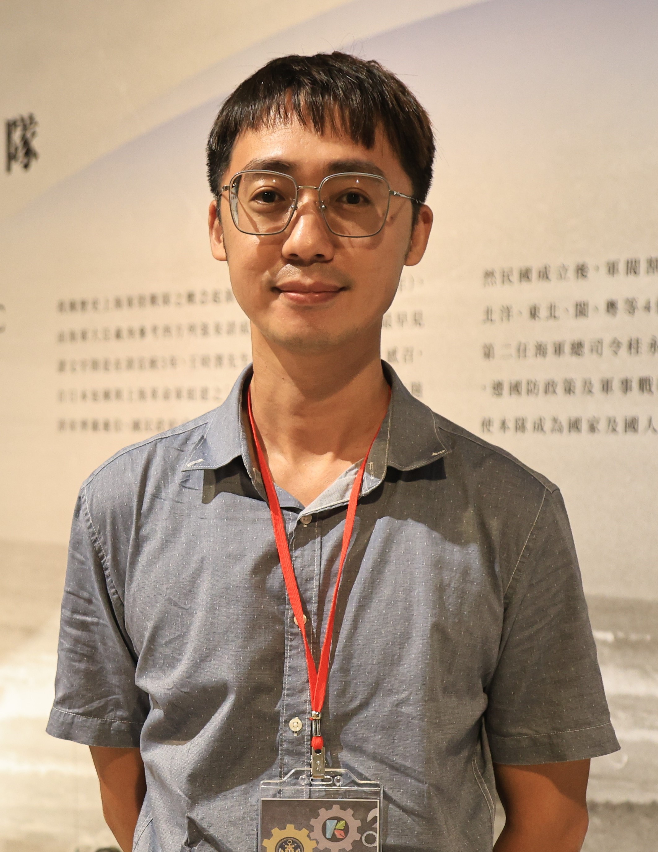 成大南工製圖科主任林伯煒。（記者孫建屏攝）