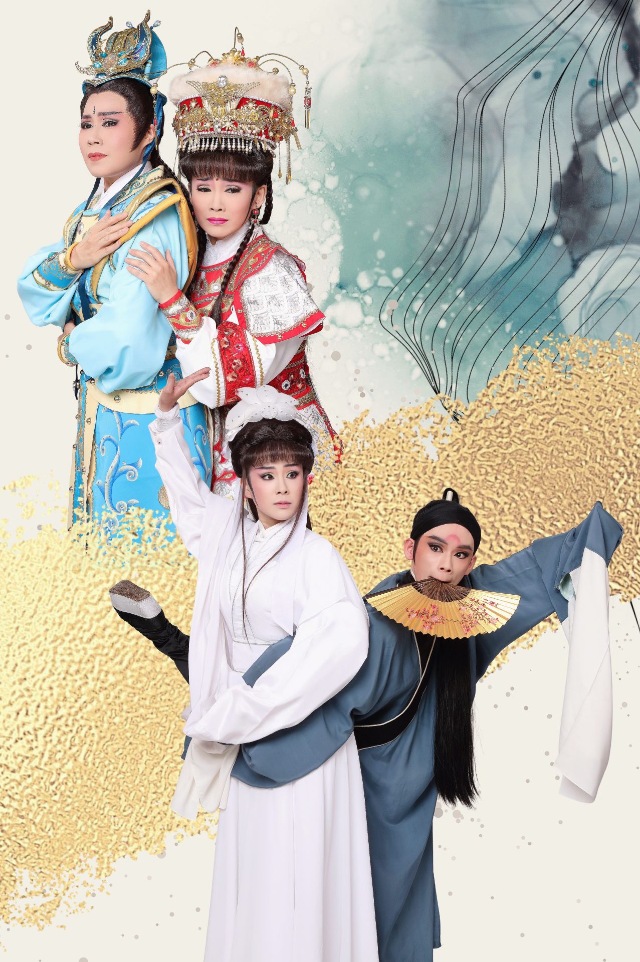 《封神榜．文王食子》等4齣經典折子戲，陪你笑淚交織看人生。（大稻埕戲苑提供）