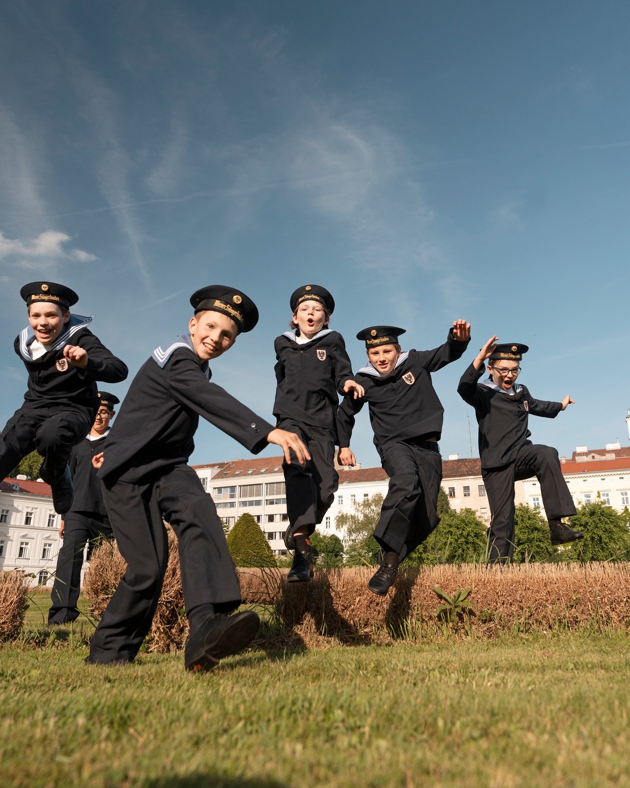  「維也納少年合唱團」以招牌水手服、黃鶯般歌聲著稱。（傳大藝術提供）
