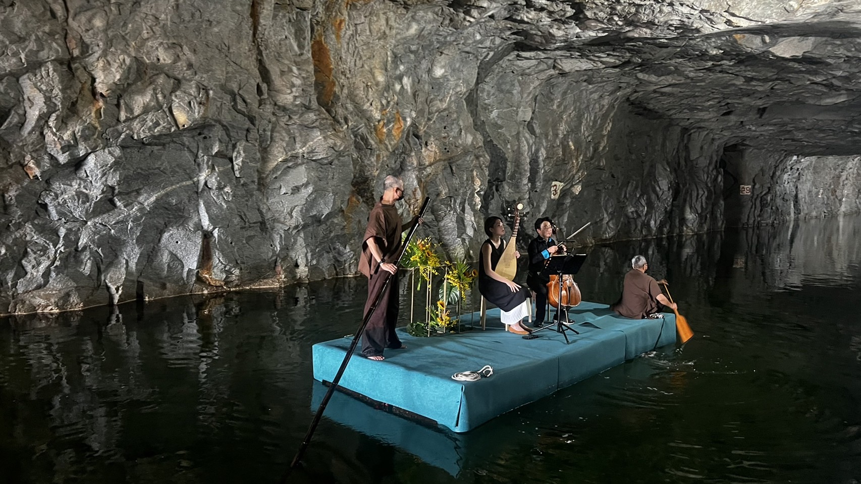  2025金門坑道音樂節18、19日翟山坑道登場，東西跨域刻劃古戰場音畫。（金門國家公園管理處提供）