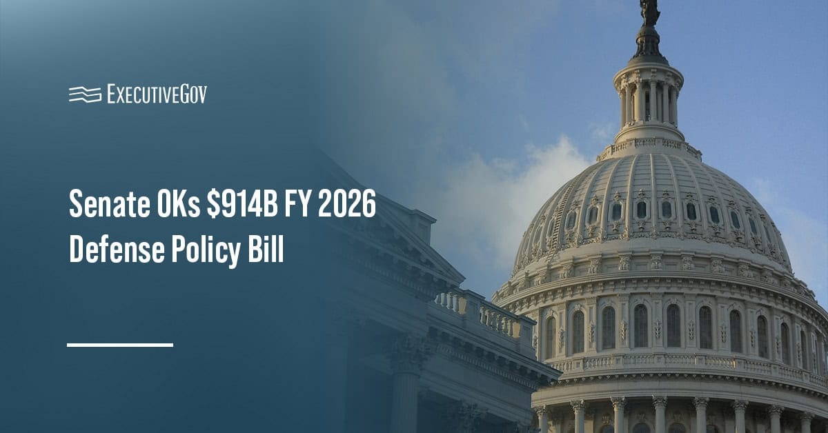 美國聯邦參議院以絕對多數通過2026年「國防授權法案」，明確宣示與我國加強安全合作。（取自ExecutiveGov網站）