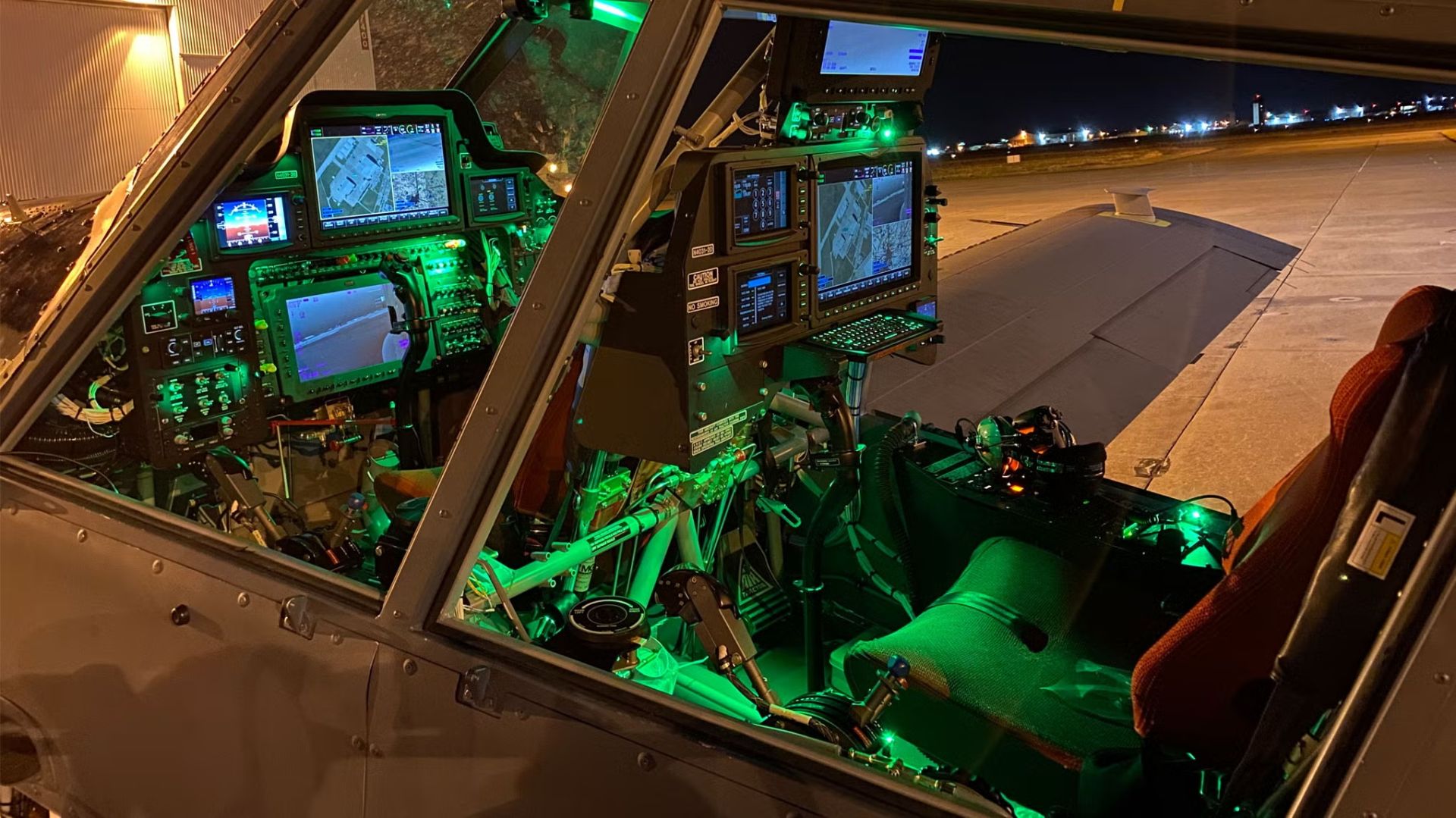  「藍天看守者」將根據以空軍需求，整合以色列航太的航電、感測和任務系統與設備。（取自L3哈里斯網站）