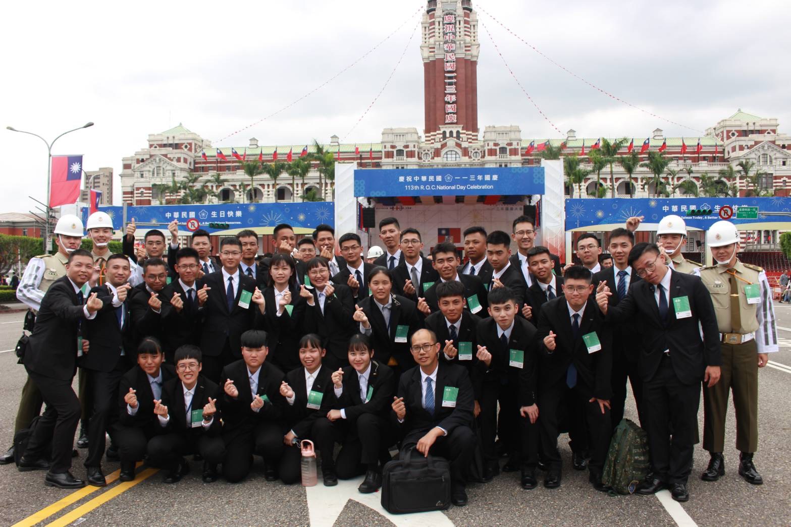 憲兵229營第4連平時肩負國防部安全防護重任，並支援首都衛戍區戰鬥任務與警衛勤務，獲選今年國軍模範團體殊榮。（憲指部提供）