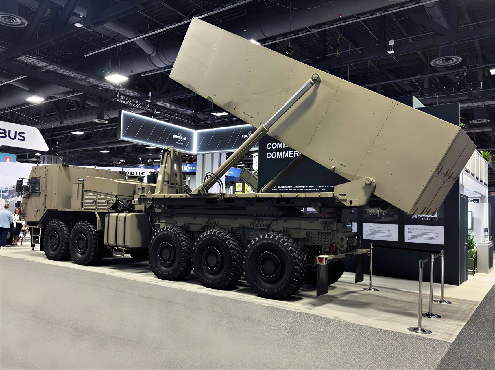 奧希科什防衛公司推出X-MAV「戰斧」飛彈發射車，兼具優異機動性與部署操作彈性。（取自OSINTWarfare「X」帳號）