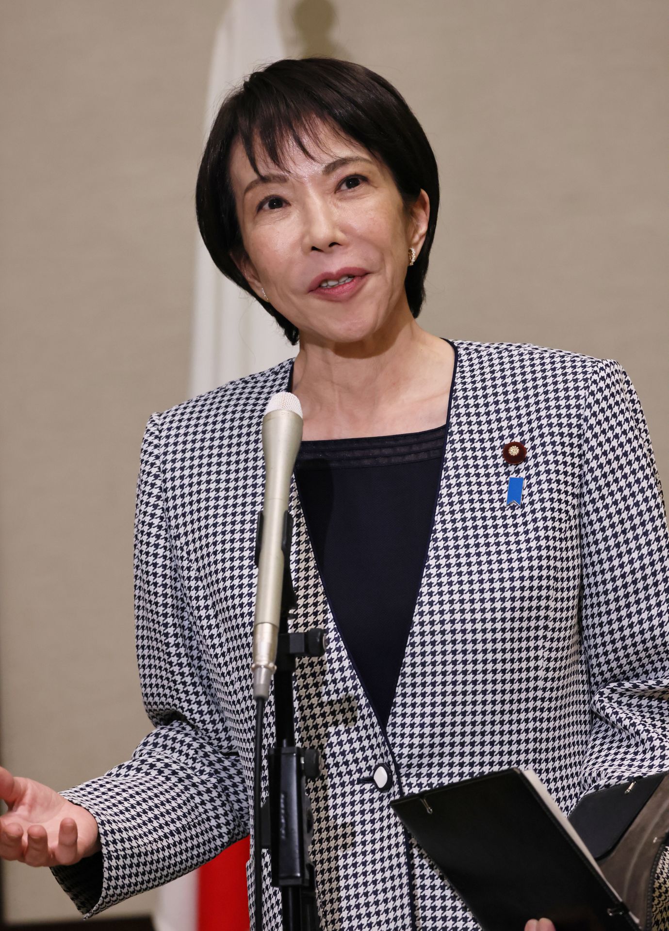  高市早苗宣示持續增強美日同盟，維持區域穩定。（達志影像／美聯社）