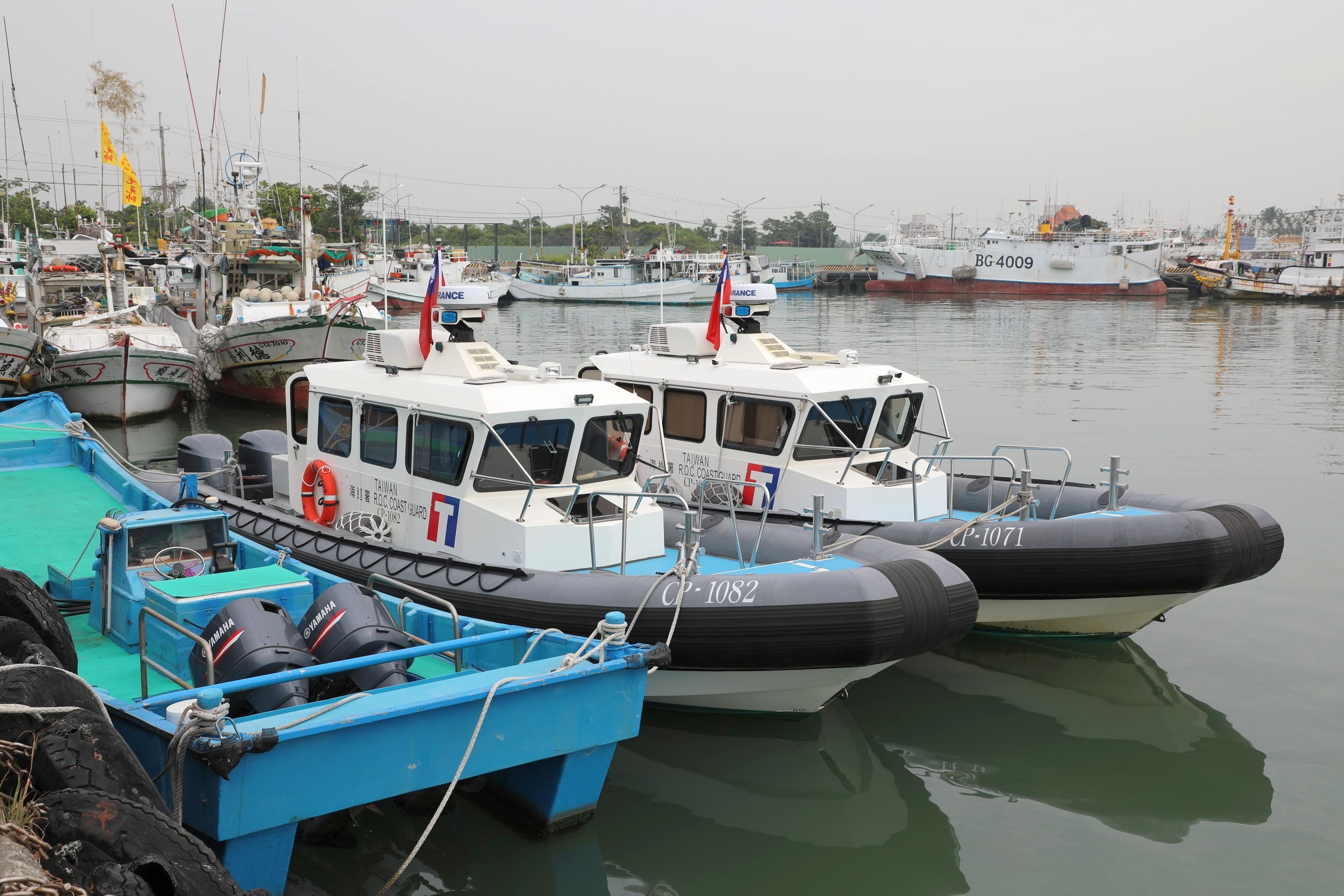 鹽埔分隊配置2艘沿岸多功能艇，具備高速與高機動特性。（艦隊分署提供）