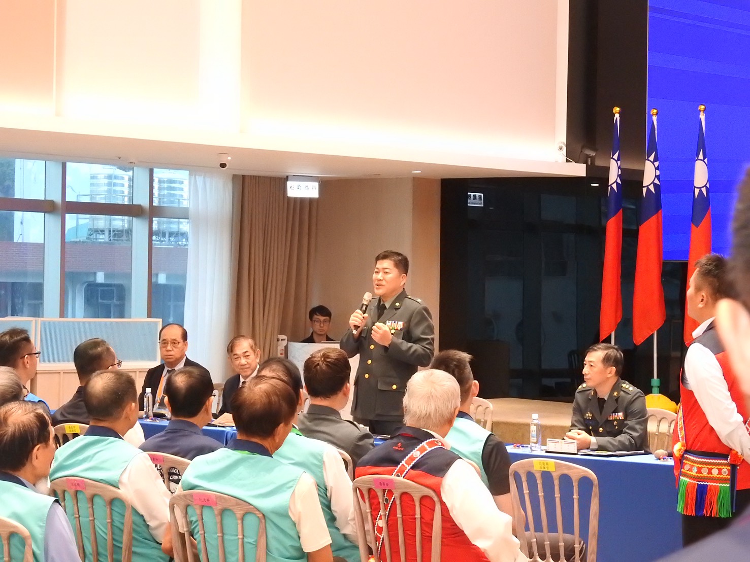 北部地區後備指揮部日前舉辦「114年第2次地區級研究發展委員暨組訓顧問會議」，由指揮官李少將主持，凝聚後備幹部共識，強化救災動員整備。（北部地區後備指揮部提供）