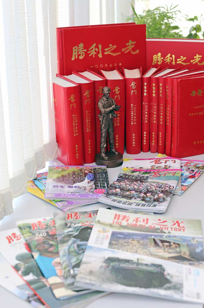 刊物改版後《勝利之光》軍事專欄將在《奮鬥》報導，軟性議題如軍事風與軍中人物故事，則規劃在《吾愛吾家》與軍眷讀者分享。